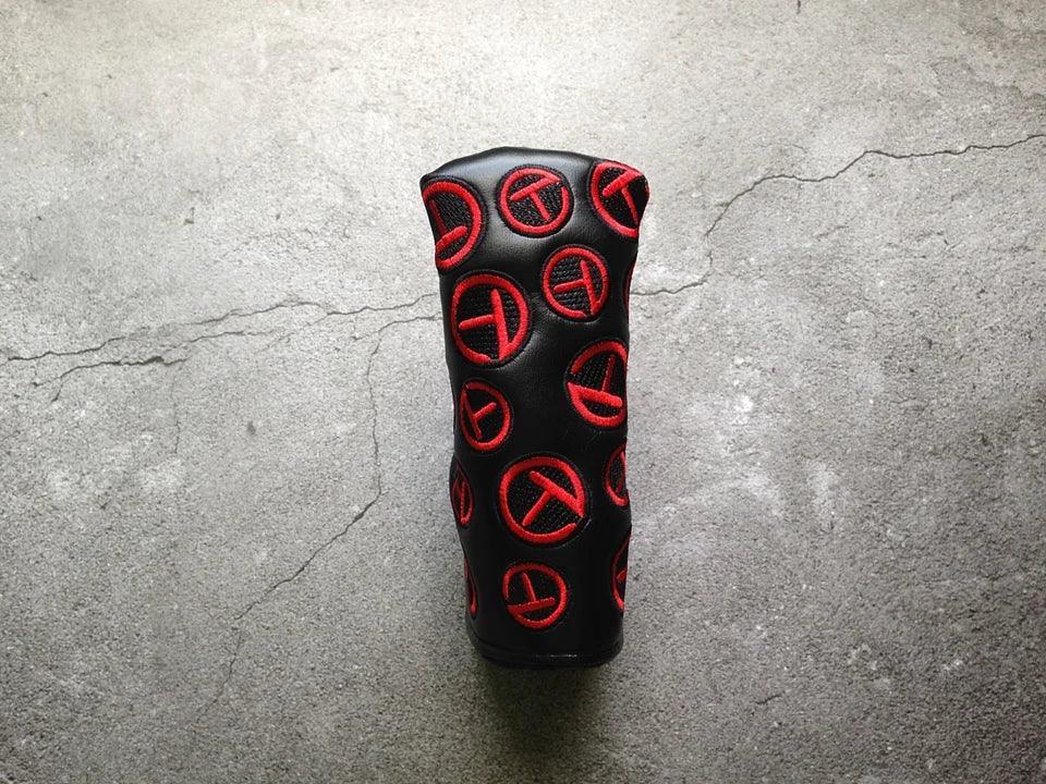 Scotty Cameron Black and Red Circle T Stamped Head Cover