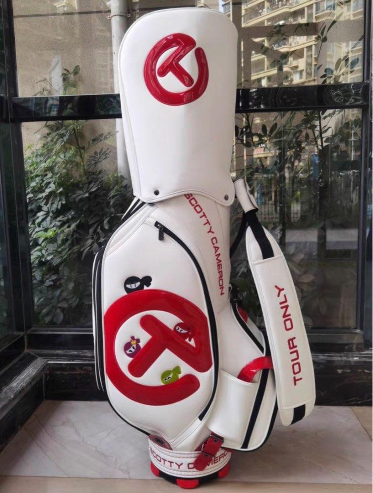Scotty Cameron Japan Tour Bag Warrior Family White/Red