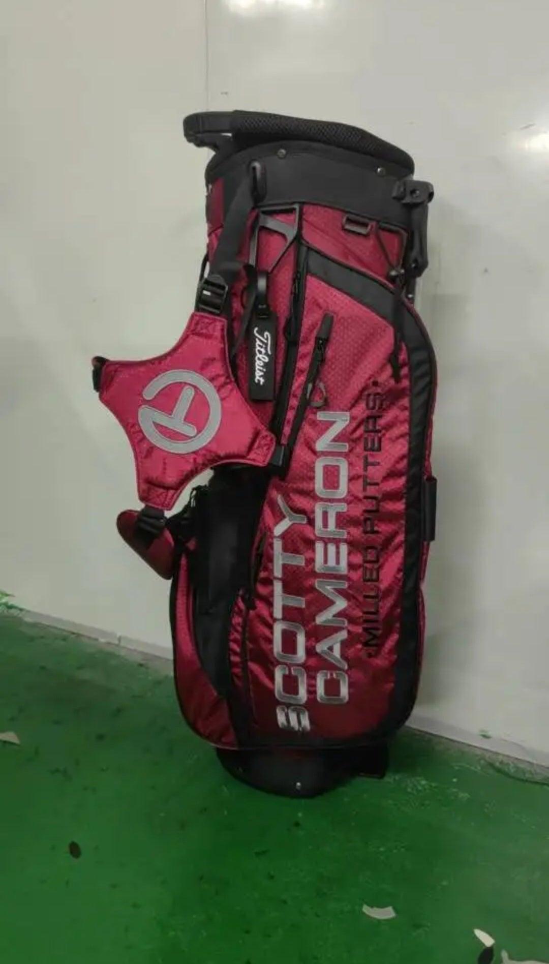 Scotty Cameron Stand Bag - Pathfinder - Mainstay - Garnet Red - 2023 US Open