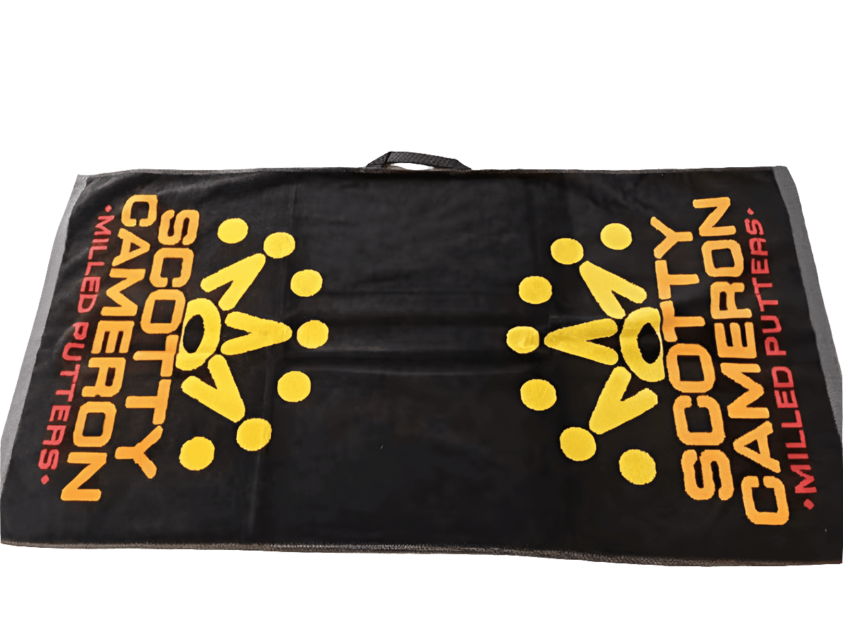 Scotty Cameron Towel Faded Stack Black And Orange Halloween 2023