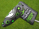 Scotty Cameron Grey & Lime Green Jackpot Johnny Custom Shop Blade Headcover