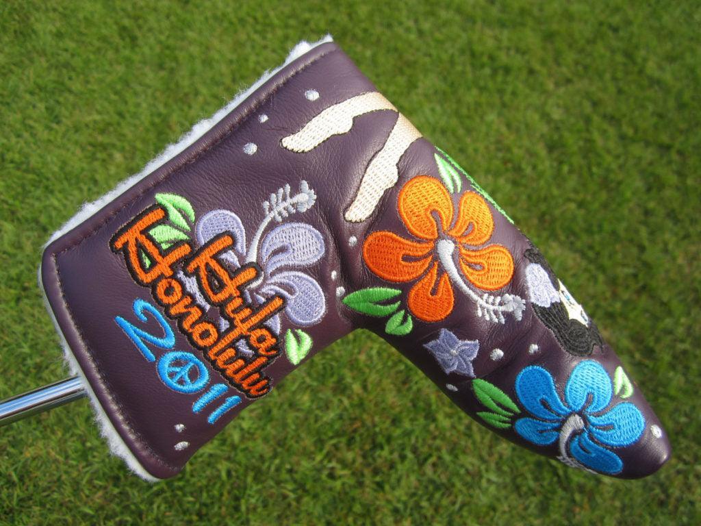 Scotty Cameron 2011 Sony Open in Hawaii Purple Hula Girls Headcover