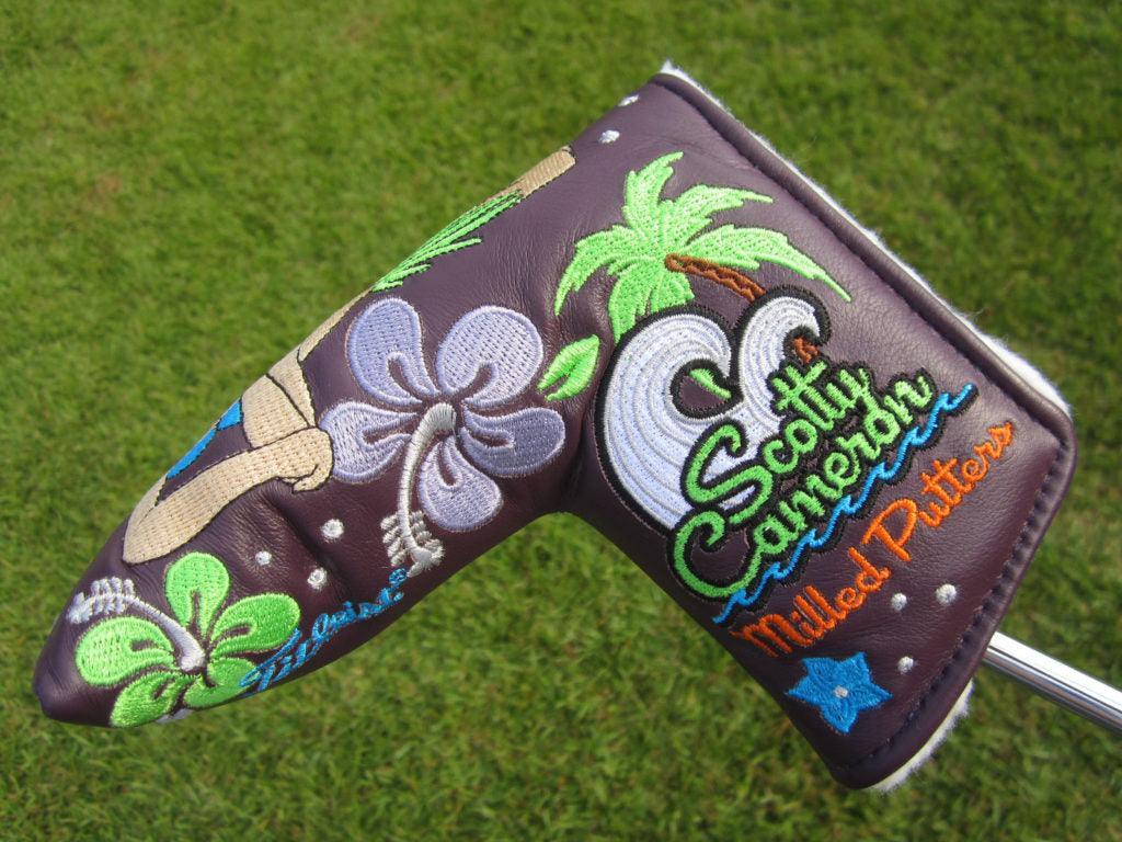 Scotty Cameron 2011 Sony Open in Hawaii Purple Hula Girls Headcover