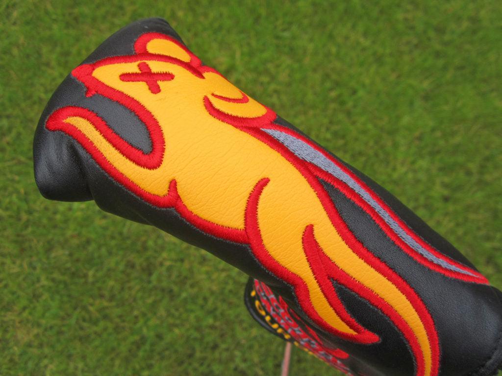 Scotty Cameron Tour Only Black Genuine Leather Super Rat Circle T Headcover